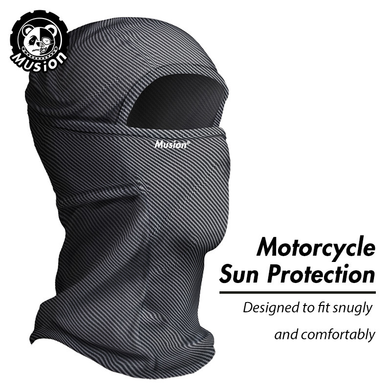 Mặt nạ balaclava thoáng khí Musion Racing - Chống nắng UV & Dust cho Xe đạp và Xe máy