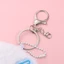 SAMO Plush Photocard, Phim hoạt hình Người tuyết / Thỏ / Gà Hộp đựng thẻ ảnh, Túi thời trang Móc khóa hình ảnh thần tượng đa chức năng dễ thương Quà tặng