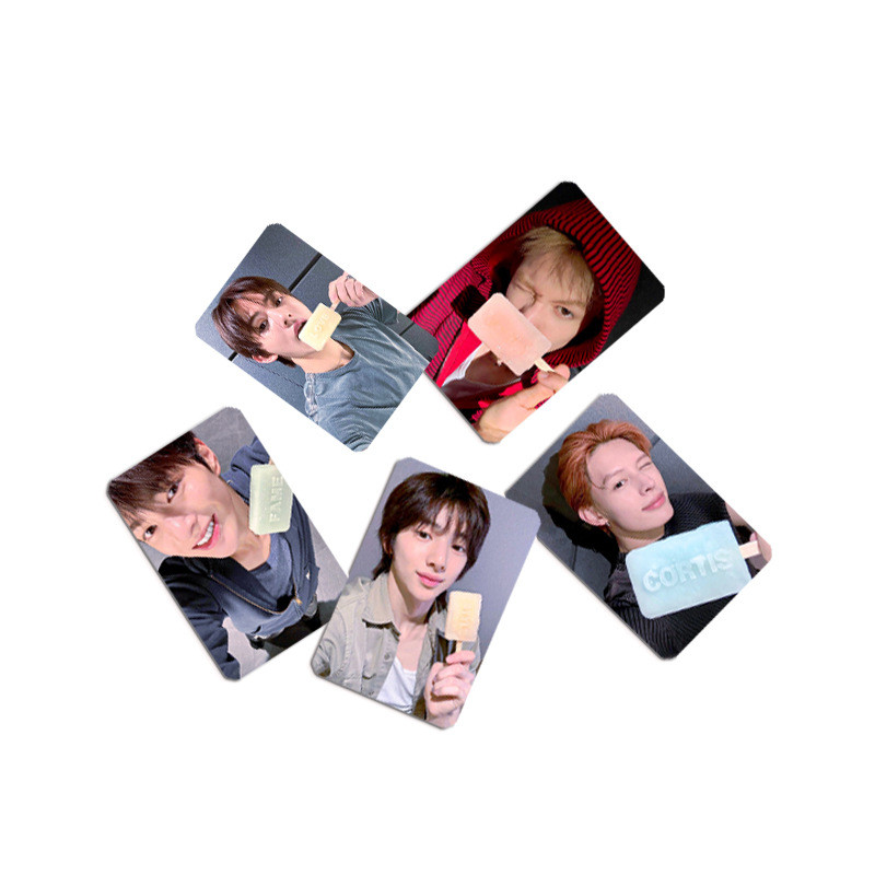 HK1 5 Cái / bộ CORTIS LOMO Card Album Mini MÀU NGOÀI CÁC DÒNG Bưu Thiếp Bộ Sưu Tập MARTIN Ngoại Vi KH1