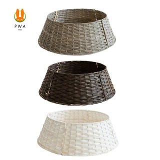 Váy cây thông Noel tròn - Trang trí giỏ cổ điển cho chân cây
