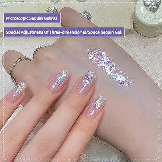 ANNIES Gel móng tay phủ sequin siêu lấp lánh, màu vàng champagne bạch kim, keo trị liệu móng nghệ thuật chuyên salon
