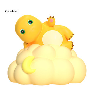 < CarAcc > Đèn ngủ cho trẻ em Đèn ngủ phát sáng mềm mại 3d Đèn ngủ Led khủng long hoạt hình cho trẻ em Đèn ngủ cảm biến cảm ứng dễ thương cho bé trai và bé gái Quà tặng hoàn hảo cho phòng ngủ
