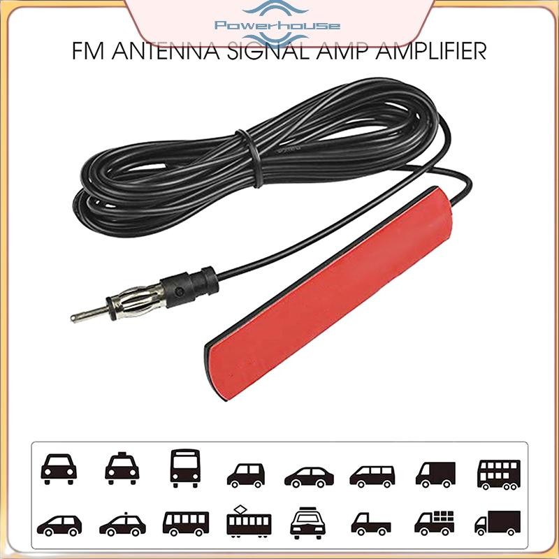 POWER 5-12V Ăng-ten vô tuyến điện tử trên ô tô Ăng-ten khuếch đại ăng-ten khuếch đại tín hiệu tăng cường Antena cho ô tô, xe tải, thuyền xe máy.
