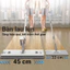 Cây Lau Nhà Tự Vắt Thông Minh 45cm - Xoay 360° Linh Hoạt, Bàn Lau Lớn, Lau Sạch Mọi Góc Nhà Hiệu Quả