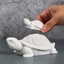 Khuôn Nến Silicon ROLY, Thủ Công Thủ Công Dễ Dàng Phát Hành Rùa Khuôn Nến, Quà Tặng DIY Khuôn Chống Dính Động Vật Nến Thơm Xà Phòng Làm Đồ Dùng