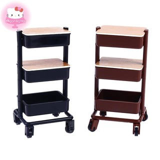 Moonlights 1 Bộ 1: 12 Nhà Búp Bê Xe Đẩy Thu Nhỏ Xe Ăn Có Bánh Xe Lưu Trữ Kệ Trưng Bày Kệ Sách Đồ Nội Thất Mô Hình Trang Trí EN