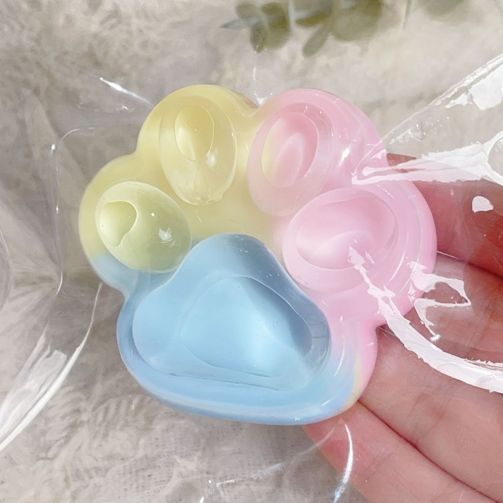 Đồ chơi Squishy Pop IT Slime - Quà tặng Sokuchi mèo cầu vồng cho bé gái