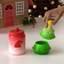 Treeling Holiday Khuôn Silicon Trang Trí Ông Già Noel Nhựa Giá Đỡ DIY Bộ