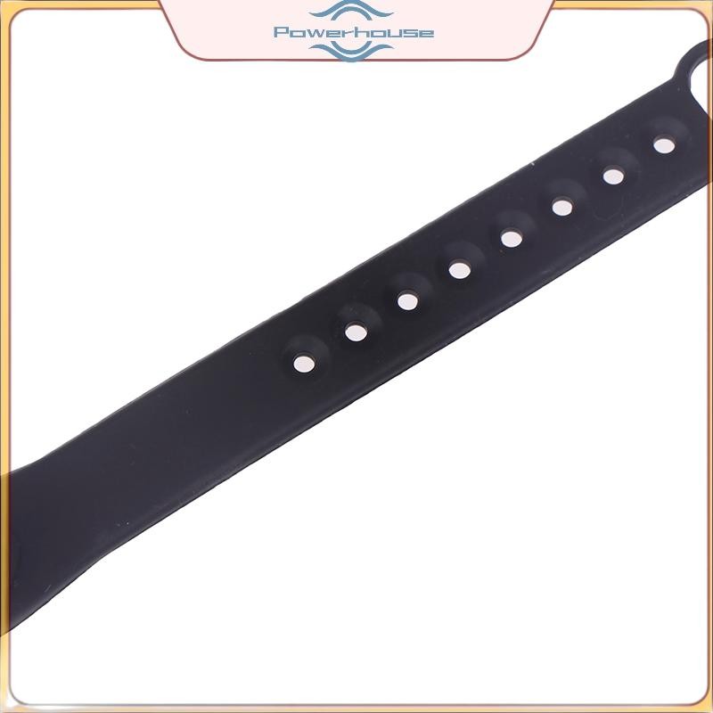 Dây đeo cổ tay RFID silicon đen nguyên chất, điều chỉnh được, chống nước, hỗ trợ 125KHz / 13,56 MHz.
