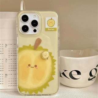 Ốp Điện Thoại Trái Cây Dễ Thương Cho IPhone 11 16 15 14 13 12 Pro Xs Max XR X 7 8 Plus Ins Hàn Quốc Vỏ Bling Lấp Lánh Ốp Lưng Siêu Mỏng TPU Mềm Ốp Lưng Bảo Vệ Chống Sốc