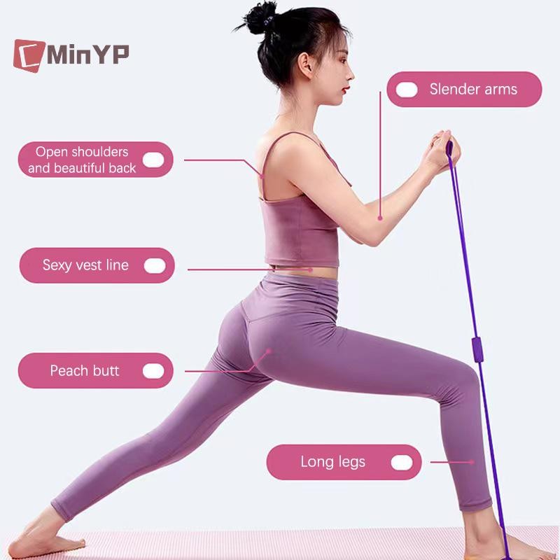 Dây Kháng Lực Số 8 Hỗ Trợ Tập Yoga / Mở Rộng Ngực / Lưng / Lưng Hình Số 8 Thời Trang Cho Nữ