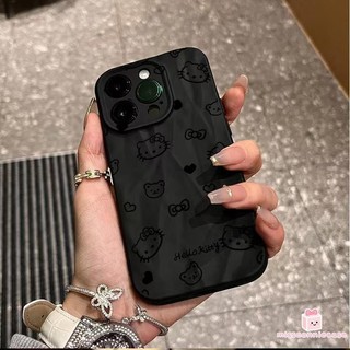 Ốp Lưng Cho Iphone 15 13 11 16 12 14 Pro Max 16 15 Plus XS X XR MAX Hoạt Hình Dễ Thương Hello Kitty Trái Tim Tình Yêu Nơ Nút Thắt Lưng Mềm