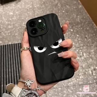 Ốp Lưng Cho IPhone 16 11 14 17 12 13 15 Pro Max 7Plus X XR XS Max 16 15 7 6 14 6s Plus SE Đơn Giản Ngộ nghĩnh Tức Giận Biểu Hiện Sang Trọng Nếp Nhăn Không Đều Matte Soft Cover