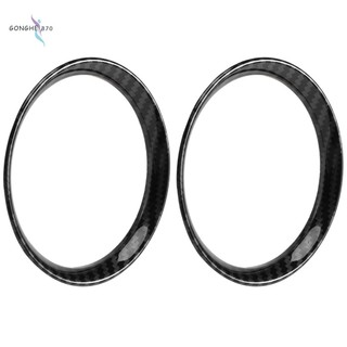 Dành Cho Xe Nissan Navara NP300 2016-2021 Sợi Carbon Phía Trước Ô Tô Điều Hòa AC Ổ Cắm Thông Hơi Khung Bao Viền Phụ Kiện