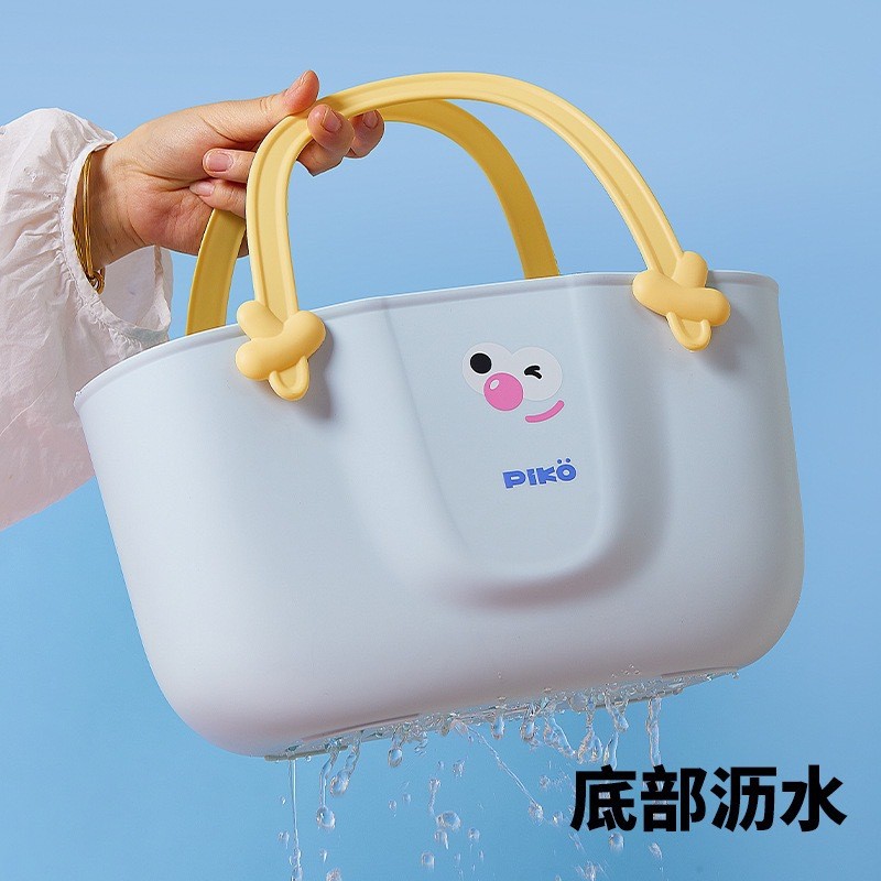 Bồn Tắm 2 XYYC Giỏ Đựng Đồ Phòng Tắm Dung Tích Lớn Giỏ Rửa Di Động Sinh Viên Đại Học Ký Túc Xá Tắm Giá Trị Cao 26.. 12 XYYC