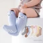 0-3years Bé Trai Bé Gái Đùi Cao Tất Có Kẹp Hoạt Hình Dễ Thương In Hình Động Vật Thoáng Khí Chống Trơn Trượt Đi Bộ