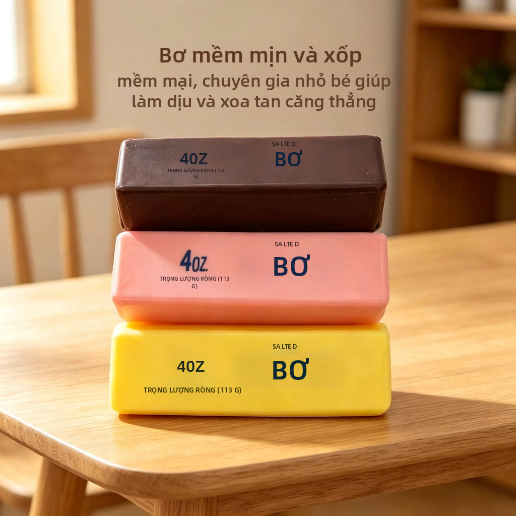 【🇻🇳Có sẵn kho】Bơ Dính Squishy Đồ Chơi Bóp Đồ Chơi Giảm Căng Thẳng Bơ Dính Đồ Chơi Trẻ Em Quà Tặng