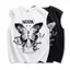Áo Vest Nam Cổ Tròn Mỹ Retro Rời Graffiti In Hình Bướm Hợp Thời Trang Phù Hợp Với Áo Thun Thể Thao Rời Áo Thun