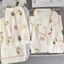 Bộ Đồ Ngủ Cotton Đám Mây Mẫu Mới Mùa Xuân Thu Năm 2025, Bộ Quần Dài Cardigan Nữ, Đồ Mặc Nhà Mùa Hè Ngọt Ngào