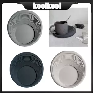 Kool Coffee Coaster Trang Sức Trưng Bày Tấm Bảo Quản Khay Silicon Cách Nhiệt Placemat