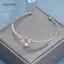 AqToCna Mới Trái Tim Tình Yêu Zircon Vòng Tay Đa Năng Hợp Thời Trang Phụ Kiện Dành Cho Nữ Dự Tiệc Trang Sức Quà Tặng AqToCna