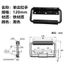 Tay cầm lò xo bằng thép không gỉ 304 Hộp vận chuyển không khí Thiết bị tay cầm Hộp vận chuyển Tay cầm đơn phương Phụ kiện hộp khí hạng nặng QVKM
