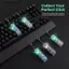 SSVN 1 / 2 / 3 / 4 / 9 Phím Bàn Phím Fidget Đồ Chơi Pha Lê Keycap Móc Khóa Giảm Căng Thẳng Đầu Ngón Tay Tiện Ích Giải Nén Đồ Chơi Clier Fidget.