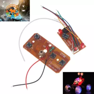CANAMEK 4CH RC Điều Khiển Từ Xa 27 MHz Mạch PCB Bộ Thu Ban Hệ Thống Vô Tuyến Cho Xe RC CSF