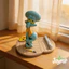 Spike Price Funny Flower Branch Brother Buttocks Giá đỡ điện thoại búp bê Squatting Flower Branch Brother Hand-Made Magical Desktop Trang trí nội thất Quà tặng- & * *