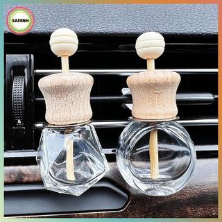 Kẹp nước hoa ô tô SAFENH Chai thủy tinh hương liệu, Chai thông hơi khuếch tán VN