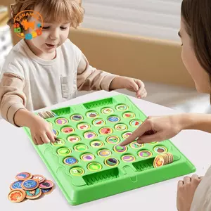 CANAMEK 1 Bộ Tư Duy Logic Nhận Thức Động Vật Học Trí Nhớ Phù Hợp Với Cờ Vua Trẻ Em Đồ Chơi Động Vật Lật Cờ Vua Cổ Điển Chiến Lược Ban Trò Chơi CSF