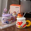 YB2 Zootopia 2 Nick Wilde Cốc Gốm Cốc Có Nắp Cốc Cà Phê Dung Tích Lớn Cho Văn Phòng Tại Nhà