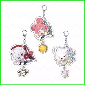 HT3 Roco Kingdom Acrylic Móc Khóa Anime Trò Chơi Mặt Dây Chuyền Bền Cho Ba Lô Túi & Chìa Khóa TH3