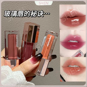 D.G Zhencai Ánh Sáng Mờ Son Bóng Dưỡng Ẩm Nước Bóng Gương Môi Glaze Thu Đông Dưỡng Ẩm Trang Điểm