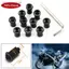 10 Chiếc Kính Chắn Gió Xe Máy Fairing Bu Lông Vít Bộ Hạt Tốt M5 15mm MỚI