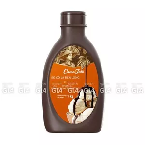 Sốt Socola đen lỏng Cacao Talk chai 1kg