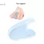 Dụng cụ chăm sóc bàn chân Dụng cụ tách ngón chân bằng silicon Hallux Valgus Bunion Bộ điều chỉnh Corrector Silicone Thumb Corrector Protector Thẳng