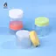 Bình tẩy trang 200-350ml có lọ đựng trong suốt tròn Chai rỗng miệng rộng nắp chai bảo quản Kem dưỡng da mới