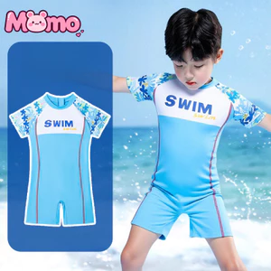 2026 Mới Đồ Bơi Trẻ Em Đi Biển Bé Trai Chuyên Nghiệp Một Mảnh Đồ Bơi Thoải Mái