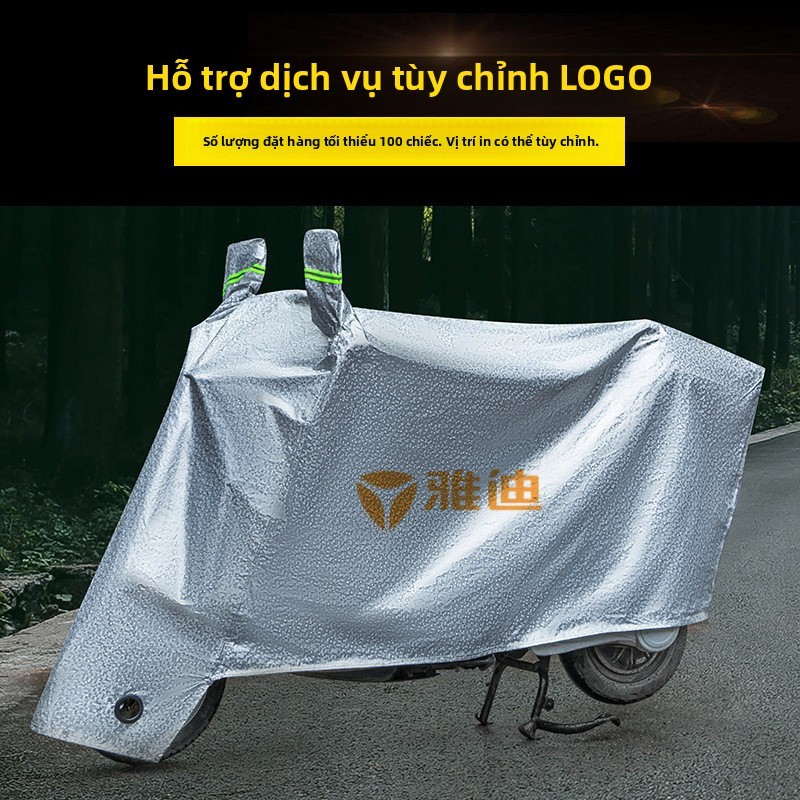 Xe Điện Che Mưa Xe Máy Bao Dày Chống Mưa Chống Nắng Pin Xe Che Nắng Bao Vải Chống Bụi Vỏ Xe CIN6