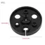 Apill Bộ điều khiển trung tâm cuộn băng trống cho trung tâm ghi thay thế NAB cho máy ghi âm 1/4 7 inch (Đen)