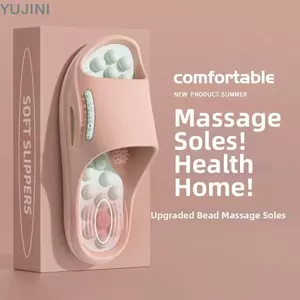 Dép đế dày YUJUNI EVA, Dép Massage phong cách mùa hè thoải mái, Bấm huyệt chân thông thường Dép đi biển chống trượt mùa hè ngoài trời