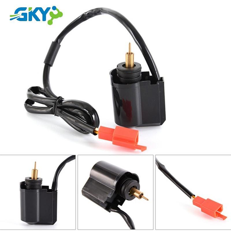 GKY Điện Tự Động Choke Xe Tay Ga Xe Máy 50 125cc 150cc GY6 CARB Bộ Chế Hòa Khí GKY