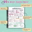HFTOY Notepad Điều Dưỡng Trường Thành Công Bút Sáng Tạo Notepad Điều Dưỡng Trường Note Pa Hướng Dẫn Học Tập ~