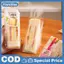 100 Chiếc Sandwich Nhựa Paaging Trong Suốt Tam Giác Túi Cho Bánh Mì Mông Túi Sinh Nhật Trang Trí Điều Trị