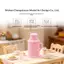 1 Chiếc Mini Pastel Nhiệt Mẫu Thiết Kế Dễ Thương Nhựa Chắc Chắn Cho Nhà Búp Bê Cát Trang Trí Bàn Đạo Cụ Chụp Ảnh