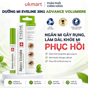 Tinh Chất Dưỡng Mi Dài Mi Ngăn Rụng 3 Trong 1 EVELINE Advance Volumiere 10ml