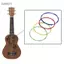 Guansfs Dây đàn Ukulele Baritone 4 dây đàn ukulele Tenor chất liệu nylon dành cho người mới bắt đầu và những người đam mê có tay nghề cao (Đen)