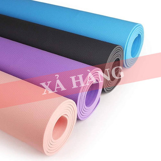 Thảm tập yoga BUNA 2 lớp cao cấp, độ đàn hồi cao, khả năng bám cao.