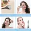 Thép không gỉ Gua Sha & Con lăn mặt 4 trong 1 Con lăn mặt dành cho chuyên gia thẩm mỹ Quà tặng Dụng cụ chăm sóc da cho nếp nhăn bọng mắt